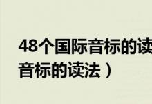 48个国际音标的读法及中文谐音（48个国际音标的读法）