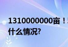 1310000000亩！粮食稳产妥妥滴！ 具体是什么情况?