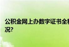 公积金网上办数字证书全程守护个人信息安全 具体是什么情况?