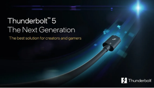 英特尔宣布推出速度高达 120Gbps 的 Thunderbolt 5