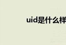 uid是什么样的（uid是什么）