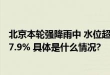 北京本轮强降雨中 水位超历史最高 斋堂水库顶住洪峰削峰67.9% 具体是什么情况?