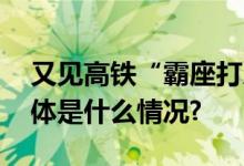 又见高铁“霸座打人”还手就是互殴吗？ 具体是什么情况?