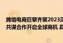 跨境电商巨擘齐聚2023深圳服贸展暨深圳跨境电商展览会 共谋合作开启全球商机 具体是什么情况?