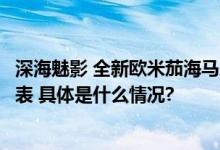 深海魅影 全新欧米茄海马系列Ultra Deep 6000米专业潜水表 具体是什么情况?