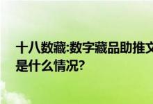 十八数藏:数字藏品助推文旅新融合与数字文化新消费 具体是什么情况?