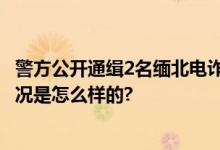 警方公开通缉2名缅北电诈集团头目 最高悬赏50万元 具体情况是怎么样的?