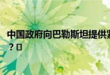 中国政府向巴勒斯坦提供紧急人道主义援助 到底是怎么回事？⛅