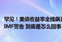 罕见！美债收益率全线飙升再创新高一个月新增5900亿美元IMF警告 到底是怎么回事？