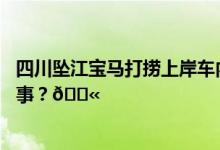 四川坠江宝马打捞上岸车内发现一具女性尸体 到底是怎么回事？