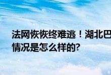 法网恢恢终难逃！湖北巴东县潜逃26年命案逃犯落网 具体情况是怎么样的?