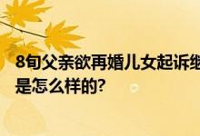 8旬父亲欲再婚儿女起诉继承亡母房产 法院：驳回 具体情况是怎么样的?