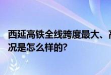 西延高铁全线跨度最大、高度最高桥梁主桥成功合龙 具体情况是怎么样的?