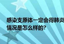 感染支原体一定会得肺炎是假的 这些情况要及时就医 具体情况是怎么样的?