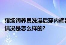 猪场饲养员洗澡后穿内裤罚款200 养殖场：配备一次性 具体情况是怎么样的?