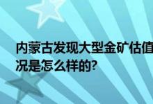 内蒙古发现大型金矿估值170亿 预测资源量达38吨 具体情况是怎么样的?