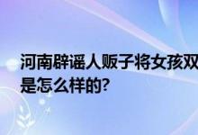 河南辟谣人贩子将女孩双脚绑缚 两人系祖孙关系 具体情况是怎么样的?