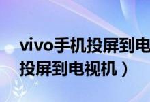 vivo手机投屏到电视机没有声音（vivo手机投屏到电视机）