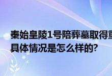 秦始皇陵1号陪葬墓取得重大考古收获 发现9座大中型墓葬 具体情况是怎么样的?