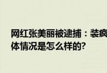 网红张美丽被逮捕：装疯卖傻、谩骂侮辱 涉嫌寻衅滋事 具体情况是怎么样的?