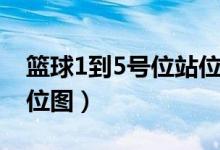 篮球1到5号位站位图进攻（篮球1到5号位站位图）