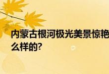 内蒙古根河极光美景惊艳亮相 网友：许个愿 具体情况是怎么样的?