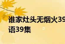 谁家灶头无烟火39集粤语谁家灶头无烟火国语39集