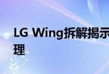 LG Wing拆解揭示了野性旋转铰链的工作原理