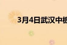 3月4日武汉中板午后下调10全天平