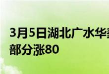 3月5日湖北广水华鑫(焜烨)冶金废钢采购价格部分涨80