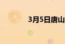 3月5日唐山首唐宝生带钢稳