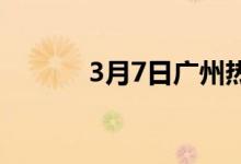 3月7日广州热带价格盘中涨20