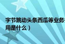 字节跳动头条西瓜等业务并入抖音（头条西瓜并入抖音的作用是什么）