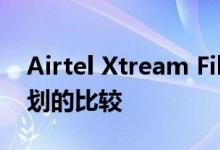 Airtel Xtream Fiber与Jio Fiber 1Gbps计划的比较