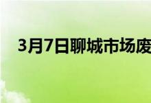 3月7日聊城市场废钢个别料型续涨10-20