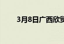 3月8日广西欣贸废钢采购价格涨30