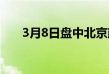 3月8日盘中北京建材市场价格下跌30