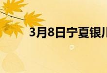 3月8日宁夏银川地区冶金焦价格稳