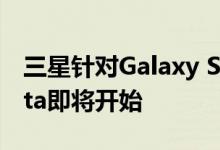 三星针对Galaxy S10手机的Android 10 Beta即将开始