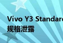 Vivo Y3 Standard Edition印刷机渲染图和规格泄露