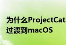 为什么ProjectCatalyst仅支持iPad应用程序过渡到macOS