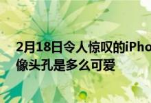 2月18日令人惊叹的iPhone14模型展示了一个药丸状的摄像头孔是多么可爱