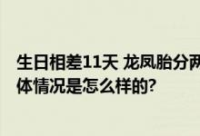 生日相差11天 龙凤胎分两次娩出 网友：妈妈真的辛苦了 具体情况是怎么样的?