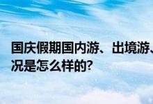 国庆假期国内游、出境游、入境游三大市场强劲增长 具体情况是怎么样的?