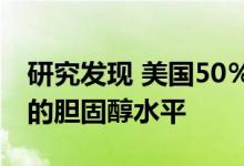 研究发现 美国50％的儿童和青少年具有理想的胆固醇水平